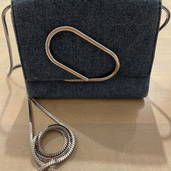 3.1 Phillip Lim Denim Chain Crossbody Bag - Picture 5 of 9
